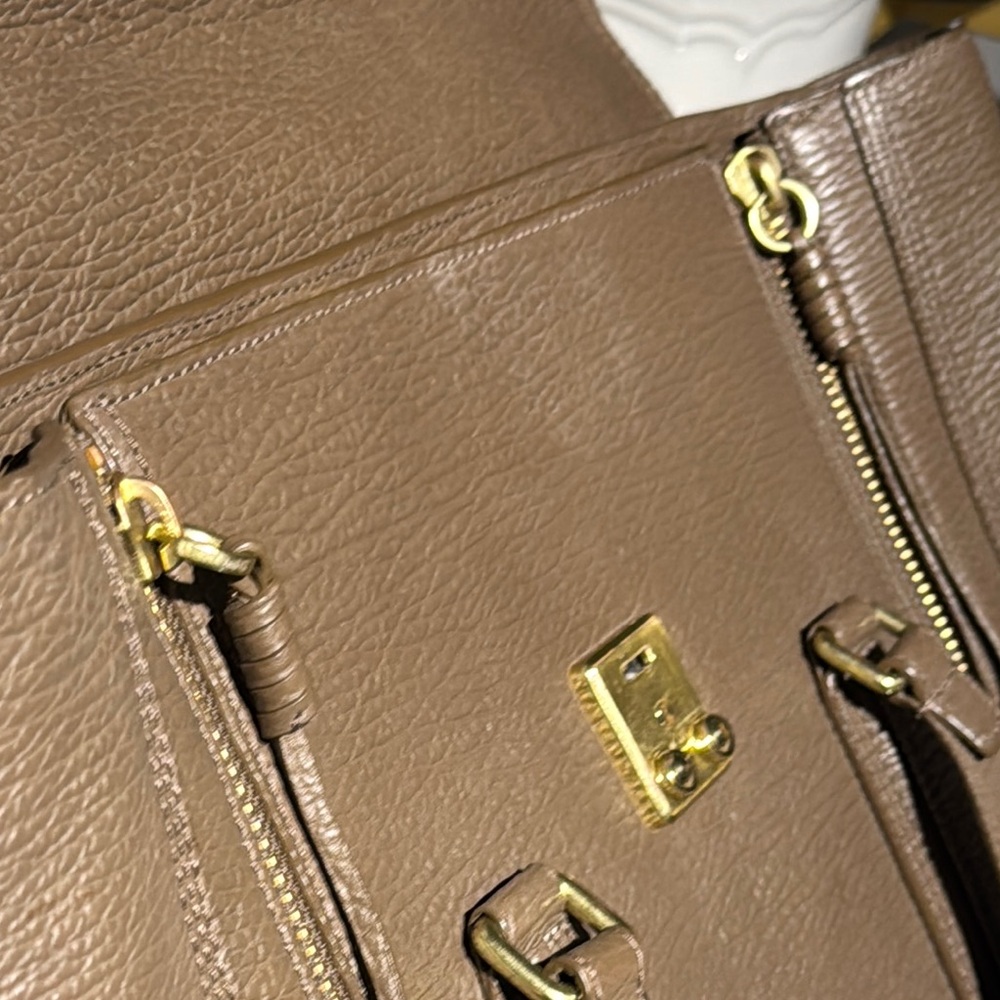 3.1 Phillip Lim Pashli Brown Leather Satchel - Picture 7 of 7